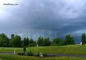  Local Chaser Intercepts Montgomery Co. Tornadic Storm